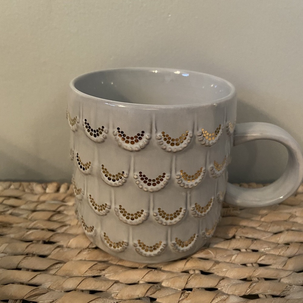 Starbucks‎ 2016 Anniversary  3D Siren Mermaid Scales 10oz Coffee Mug Cup